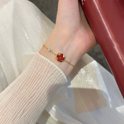 [Regal Jewels]SUN PEDANT CARNELIAN BRACELET