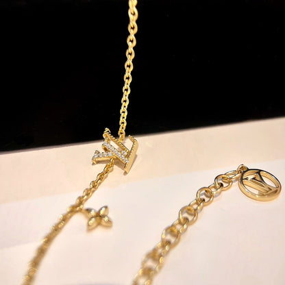 [Regal Jewels]LOGO STAR MOTIF GOLD BRACELET