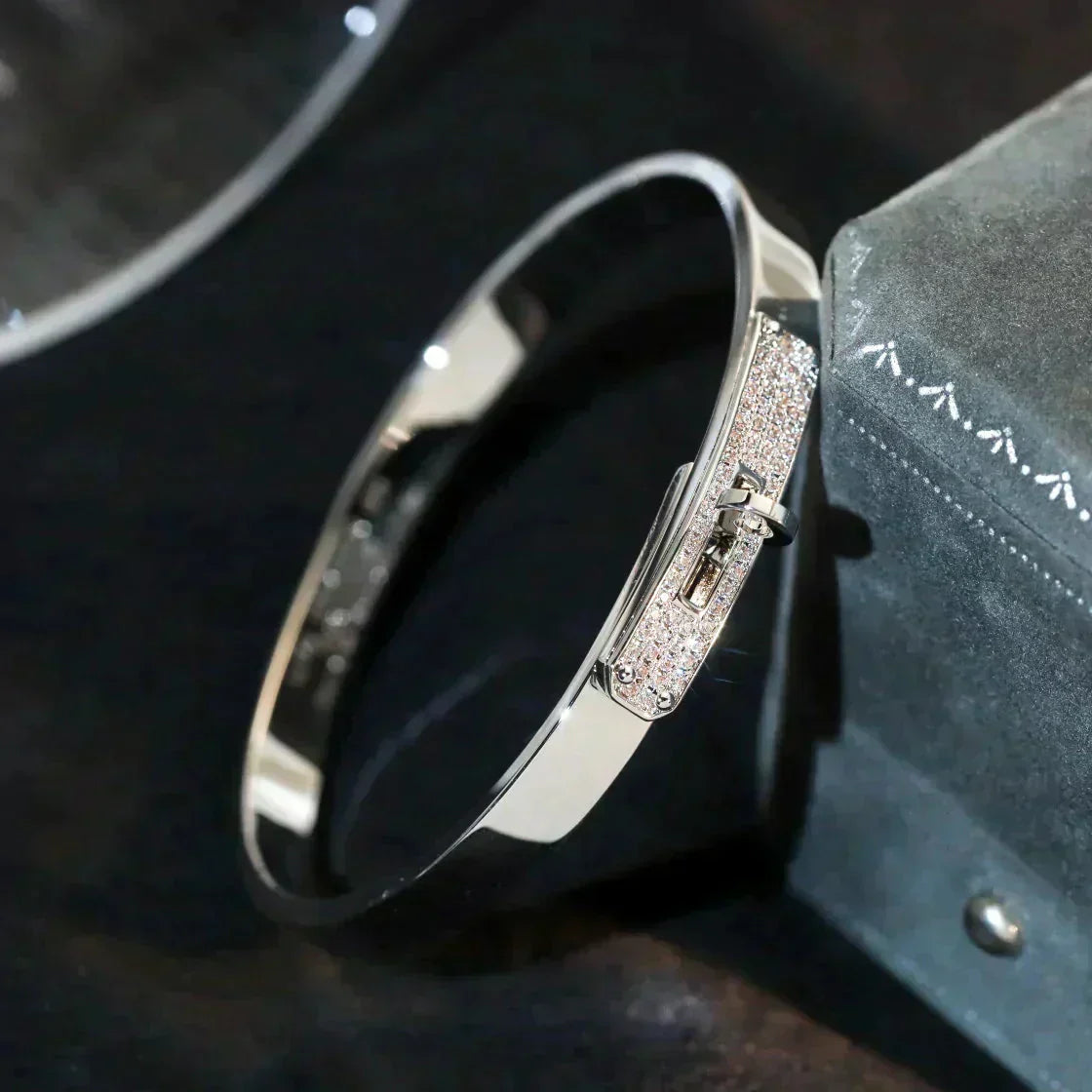 [Regal Jewels]KELLY SILVER DIAMOND BRACELET