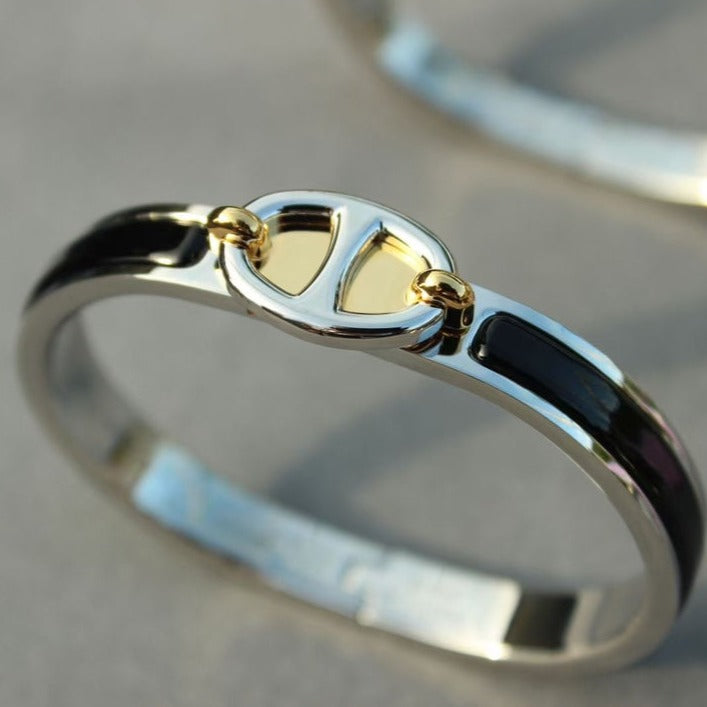 [Regal Jewels]CLIC CHAINE SILVER BRACELET