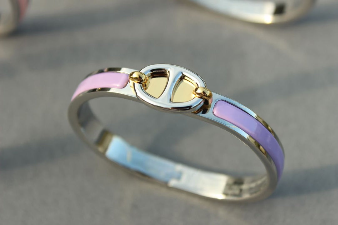 [Regal Jewels]CLIC CHAINE SILVER BRACELET
