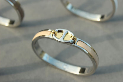 [Regal Jewels]CLIC CHAINE SILVER BRACELET