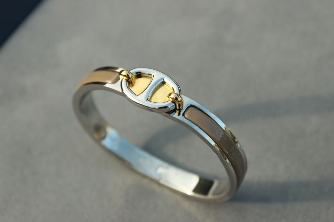 [Regal Jewels]CLIC CHAINE SILVER BRACELET