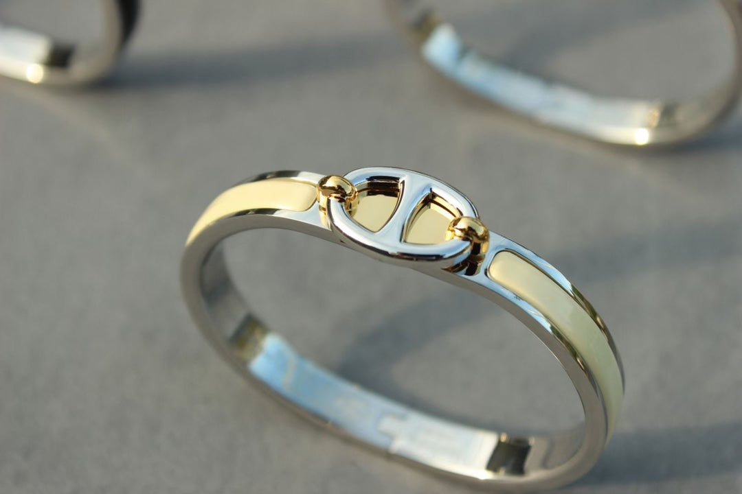 [Regal Jewels]CLIC CHAINE SILVER BRACELET