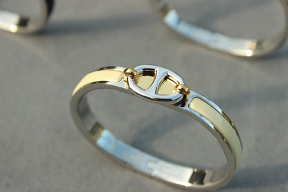 [Regal Jewels]CLIC CHAINE SILVER BRACELET