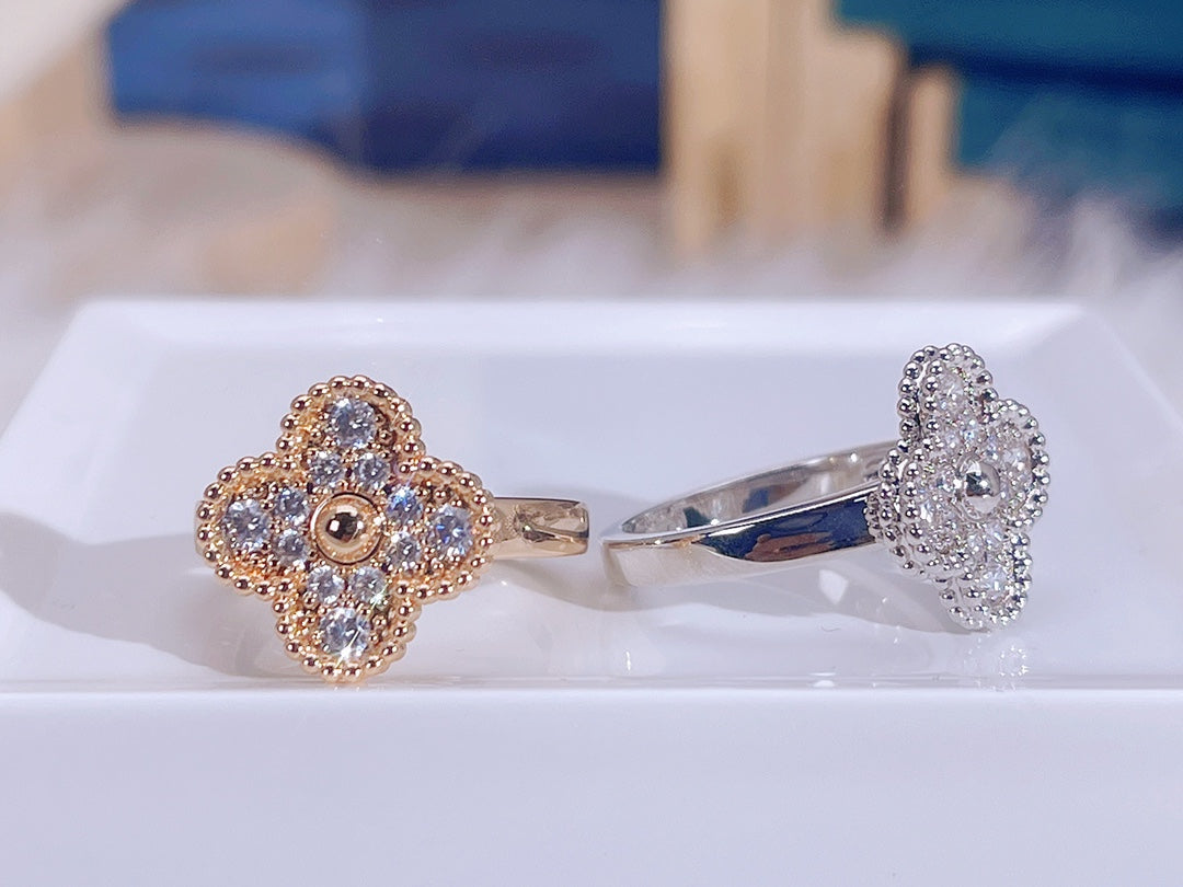 [Regal Jewels]CLOVER DIAMOND RING
