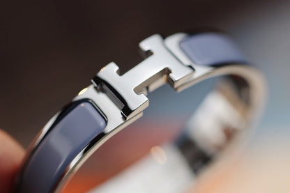 [Regal Jewels]H BRACELET 12MM BLUE GRAY