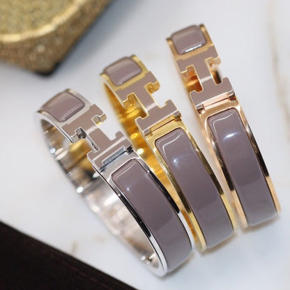 [Regal Jewels]H BRACELET 12MM BROWN