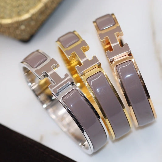 [Regal Jewels]H BRACELET 12MM BROWN