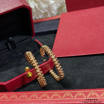 [Regal Jewels]CLASH LARGE HOOP EARRINGS