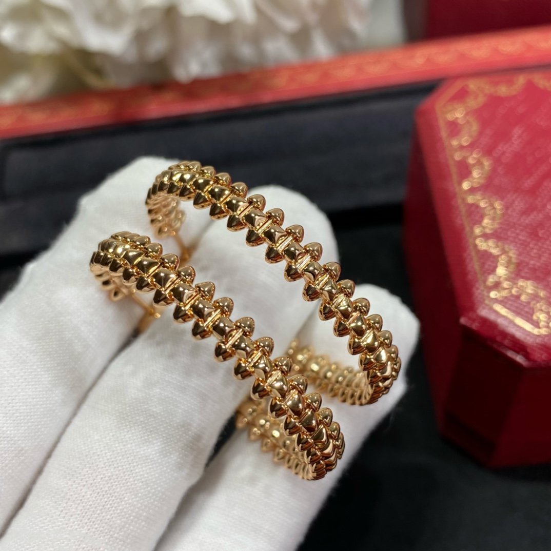 [Regal Jewels]CLASH LARGE HOOP EARRINGS