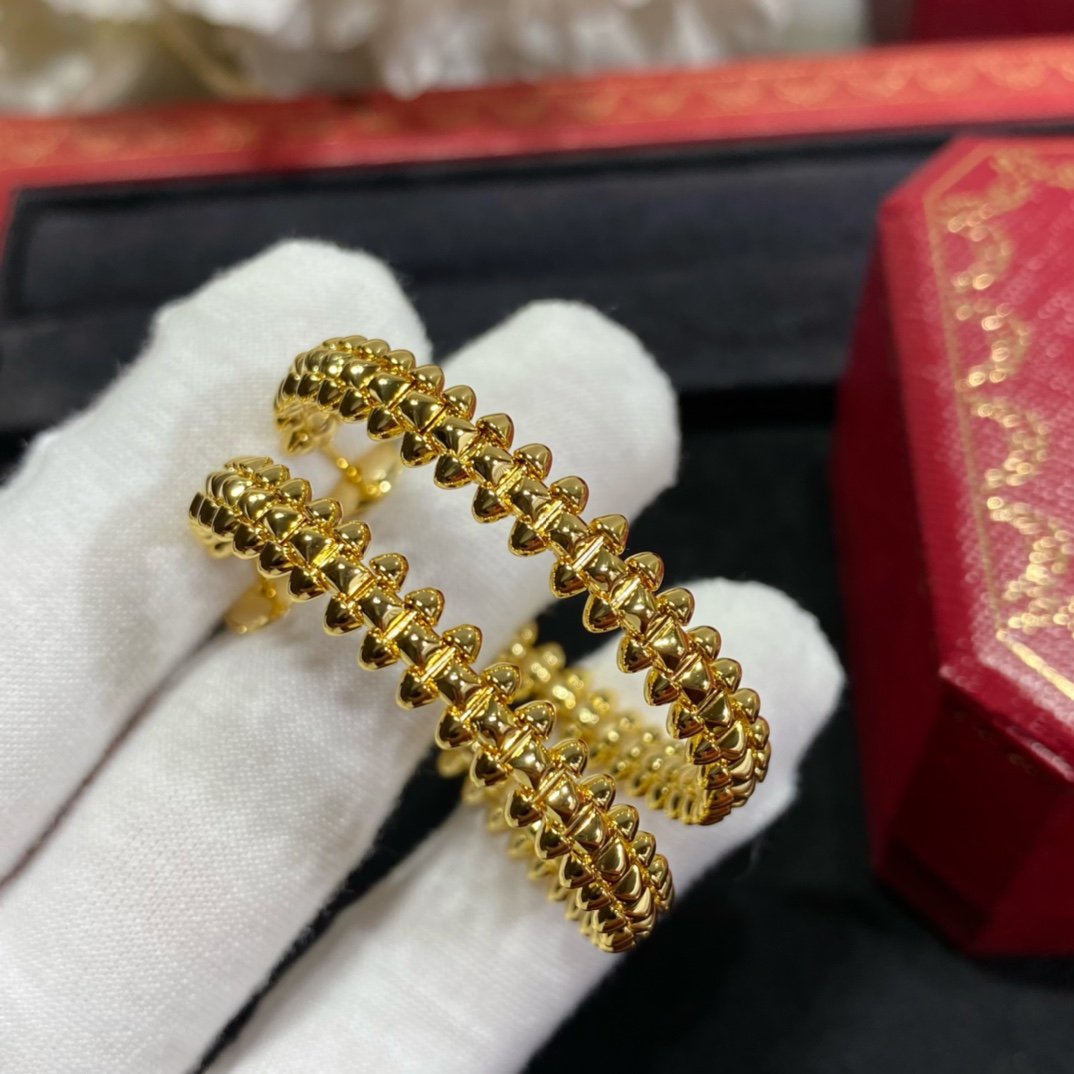 [Regal Jewels]CLASH LARGE HOOP EARRINGS