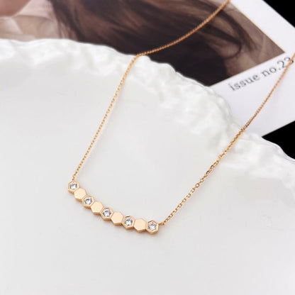 [Regal Jewels]BEE MY LOVE DIAMOND NECKLACE