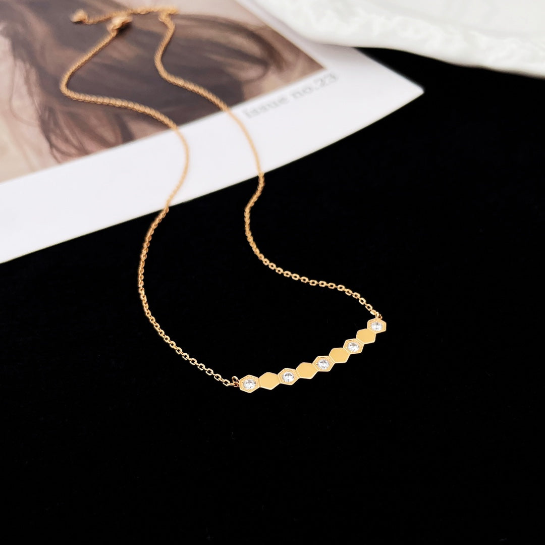 [Regal Jewels]BEE MY LOVE DIAMOND NECKLACE