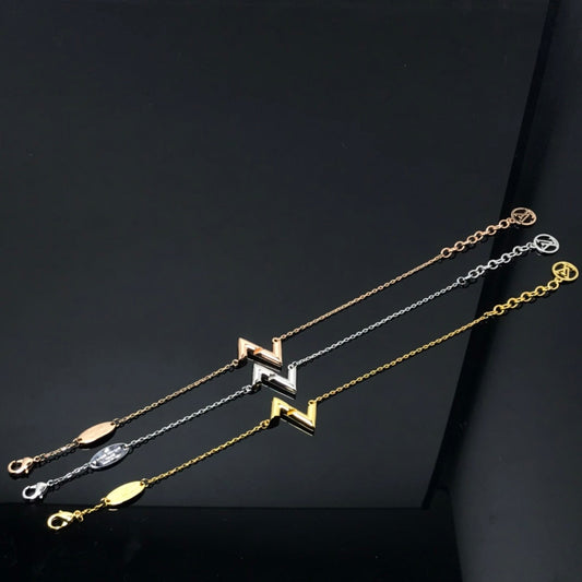[Regal Jewels]VOLT LV LOGO BRACELET