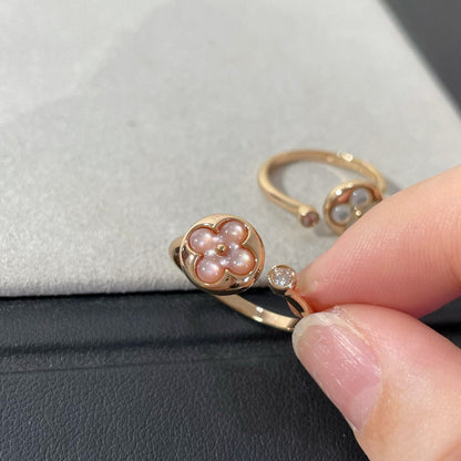 [Regal Jewels]SUN 1 DIAMOND PINK MOP RING