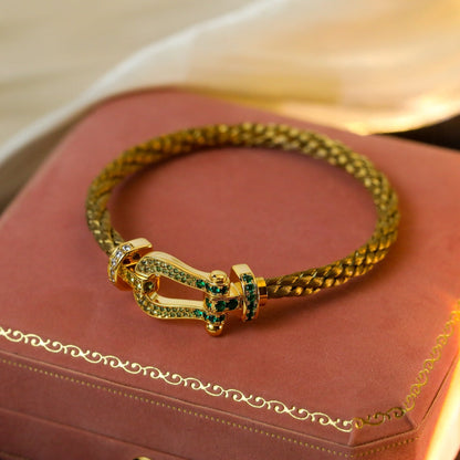 [Regal Jewels]FORCE 10 GOLD GREEN DIAMOND PAVED