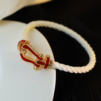 [Regal Jewels]FORCE 10 WHITE TEXTILE DIAMOND PAVED