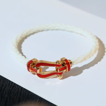 [Regal Jewels]FORCE 10 WHITE TEXTILE DIAMOND PAVED