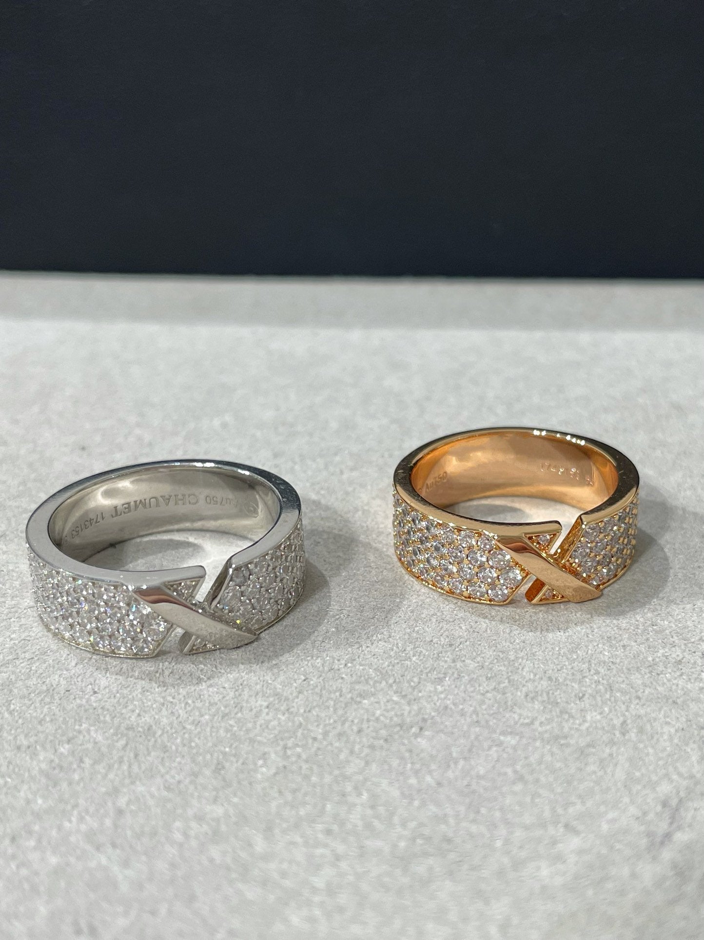 [Regal Jewels]LIENS EVIDENCE  DIAMOND PAVED RING