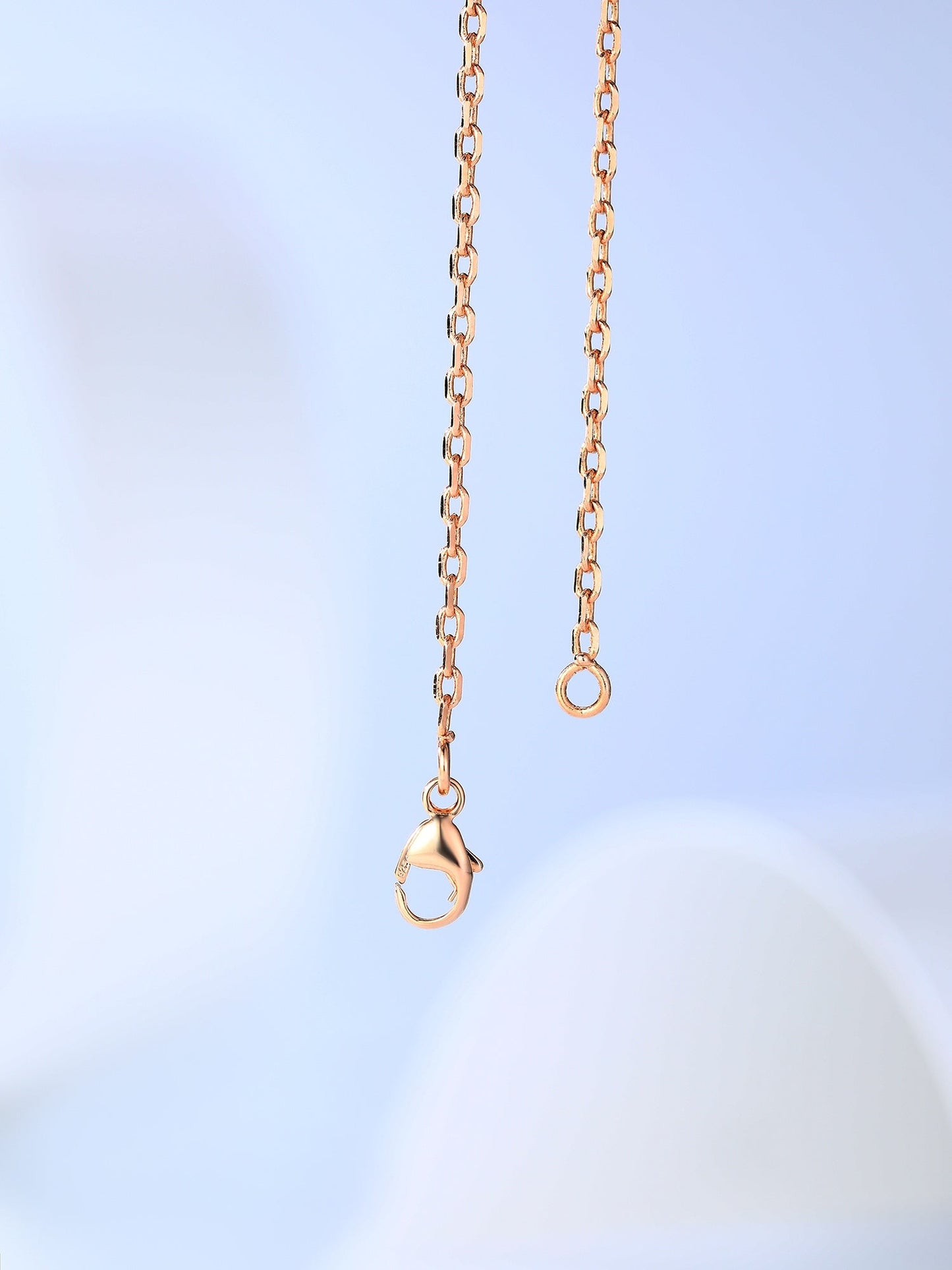 [Regal Jewels]H CAGE PINK GOLD NECKLACE
