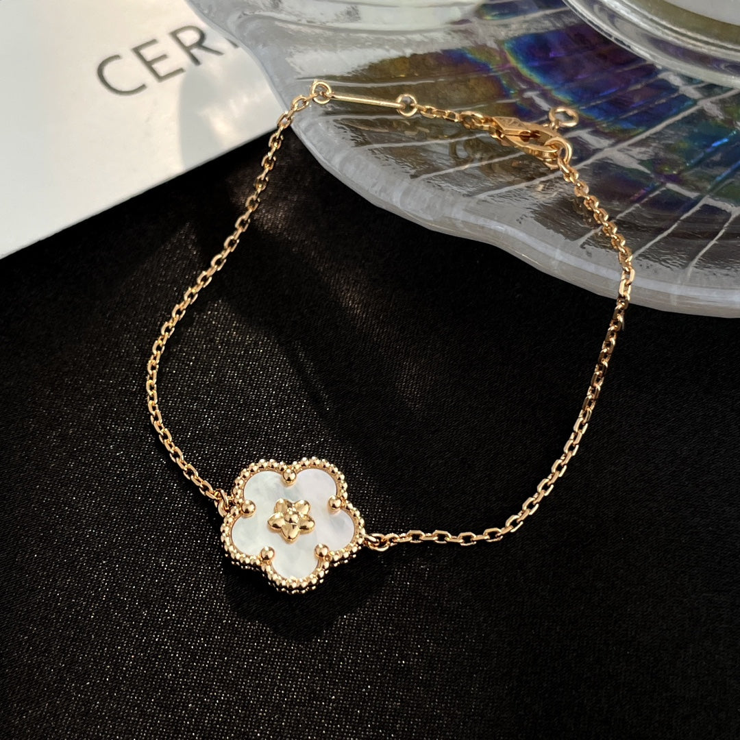 [Regal Jewels]LUCKY SPRING ROSE GOLD MOP BRACELET