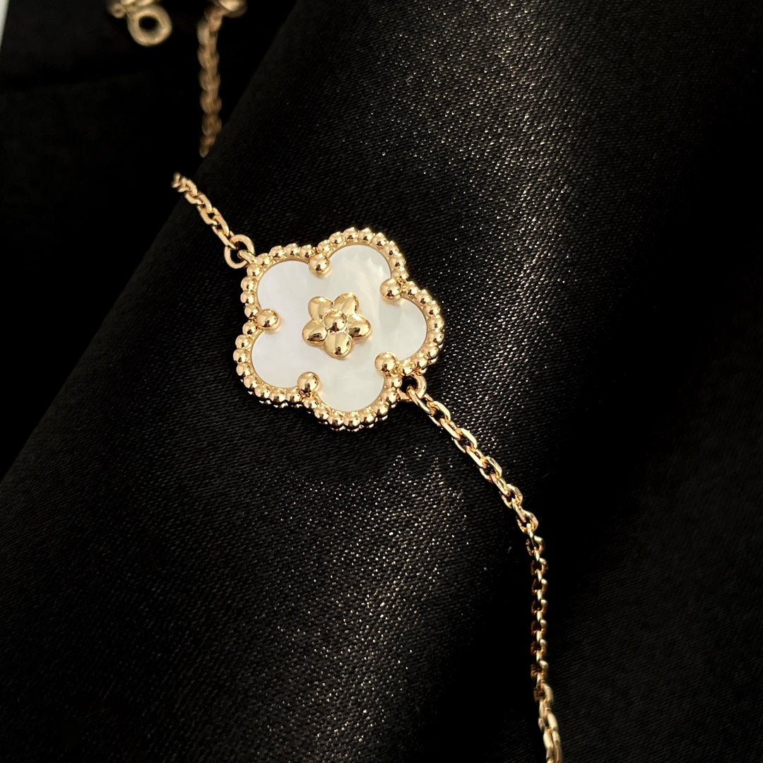 [Regal Jewels]LUCKY SPRING ROSE GOLD MOP BRACELET