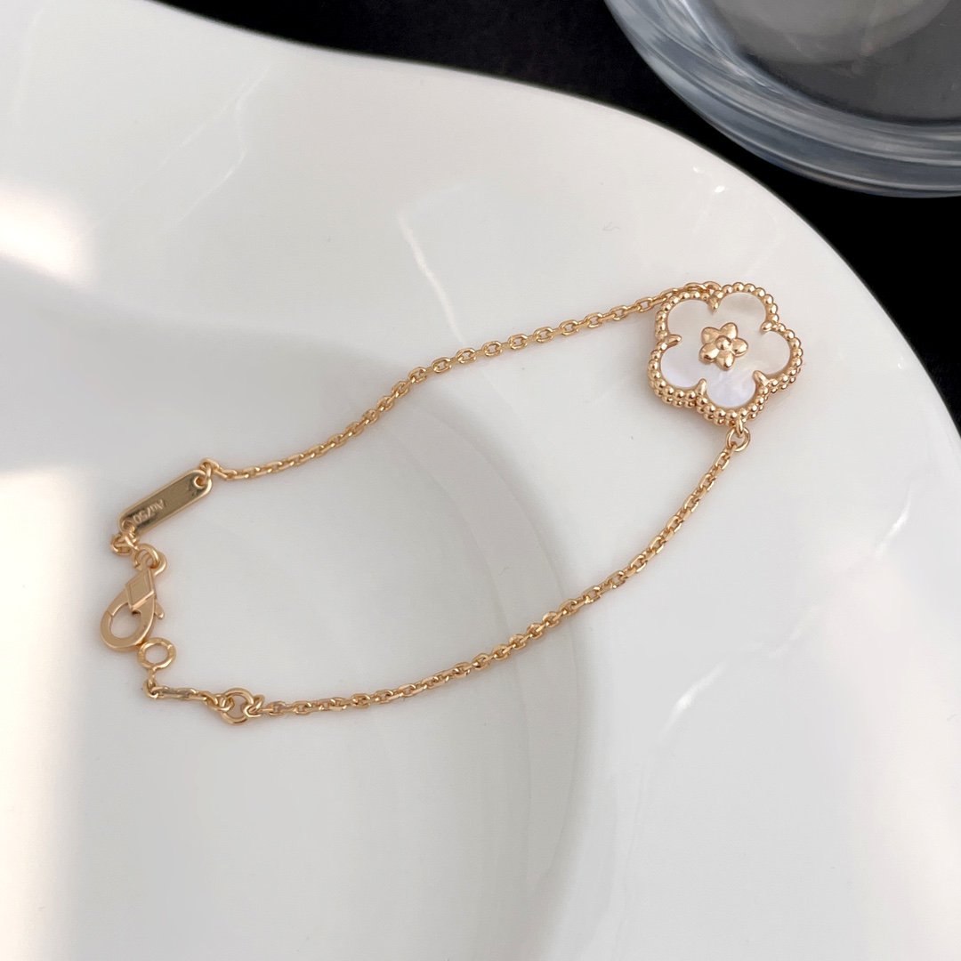 [Regal Jewels]LUCKY SPRING ROSE GOLD MOP BRACELET