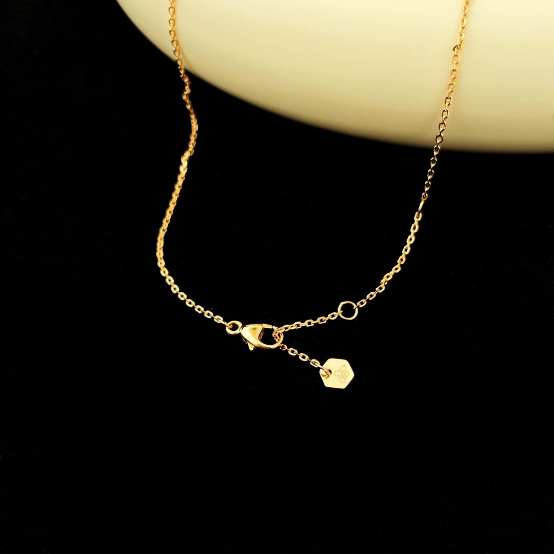 [Regal Jewels]BEE MINI PEDANT DIAMOND NECKLACE