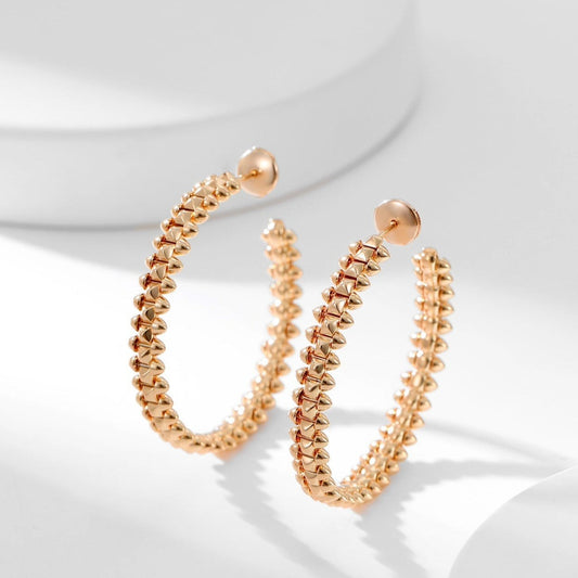 [Regal Jewels]CLASH HOOP EARRINGS