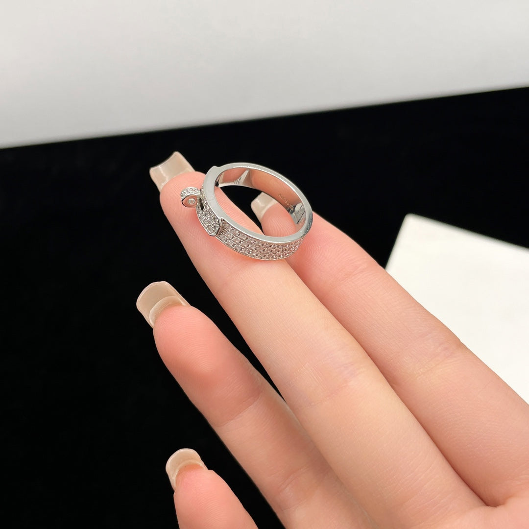 [Regal Jewels]KELLY SILVER DIAMOND RING