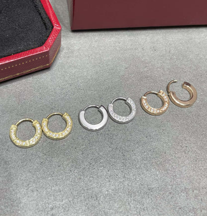 [Regal Jewels]LOVE DIAMOND EARRINGS