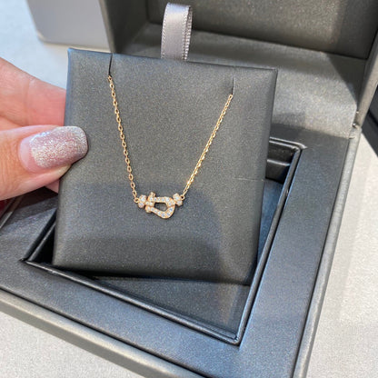 [Regal Jewels]FORCE 10 DIAMOND PINK GOLD NECKLACE MINI MODEL