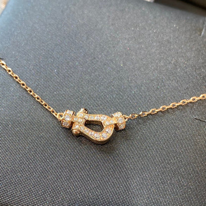 [Regal Jewels]FORCE 10 DIAMOND PINK GOLD NECKLACE MINI MODEL