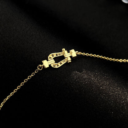 [Regal Jewels]FORCE 10 FULL DIAMOND BUCKLE CHAIN LINK MINI MODEL