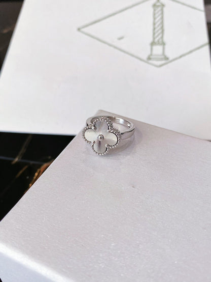 [Regal Jewels]CLOVER SILVER RING