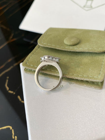 [Regal Jewels]CLOVER SILVER RING