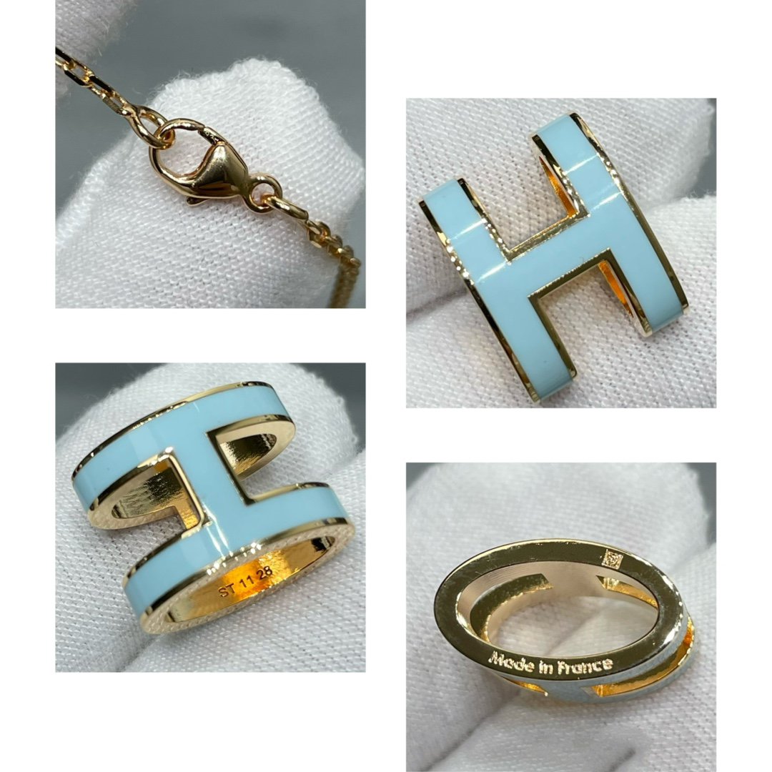 [Regal Jewels]POP H SKY BLUE NECKLACE