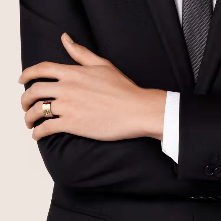 [Regal Jewels]LOVE 11MM LARGE RING