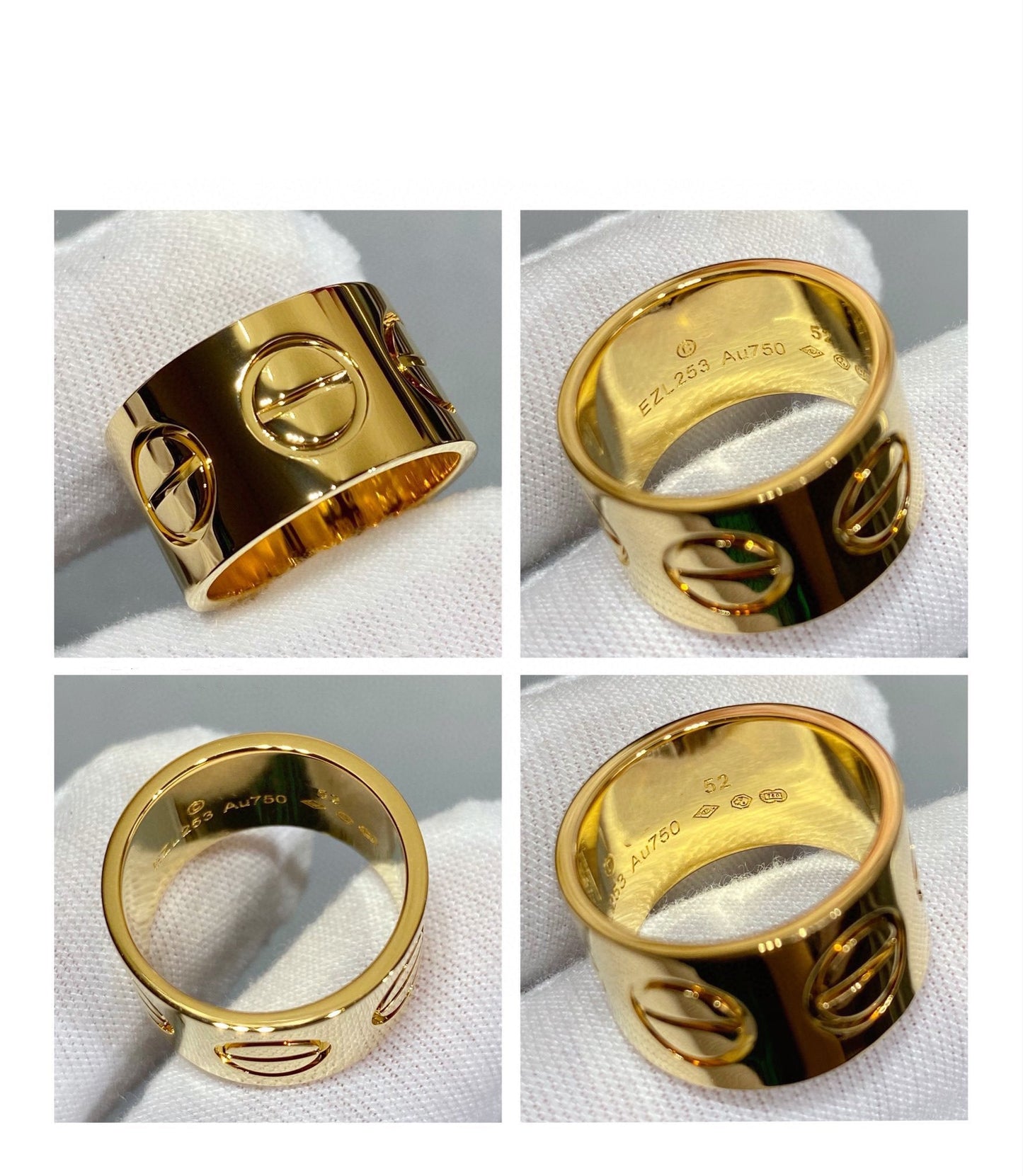 [Regal Jewels]LOVE 11MM LARGE RING
