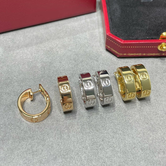 [Regal Jewels]LOVE 5.5MM EARRINGS
