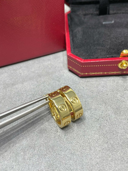 [Regal Jewels]LOVE 5.5MM EARRINGS