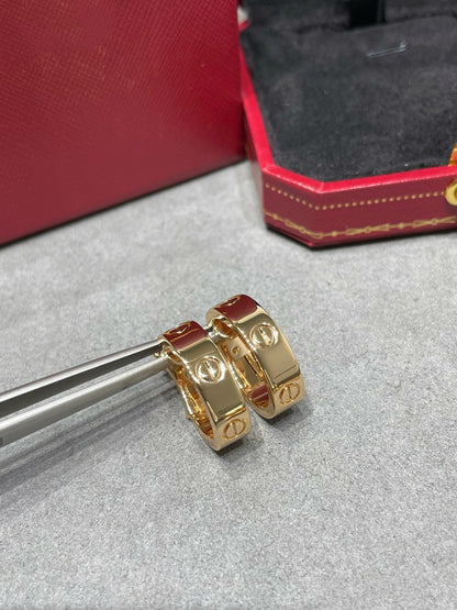 [Regal Jewels]LOVE 5.5MM EARRINGS