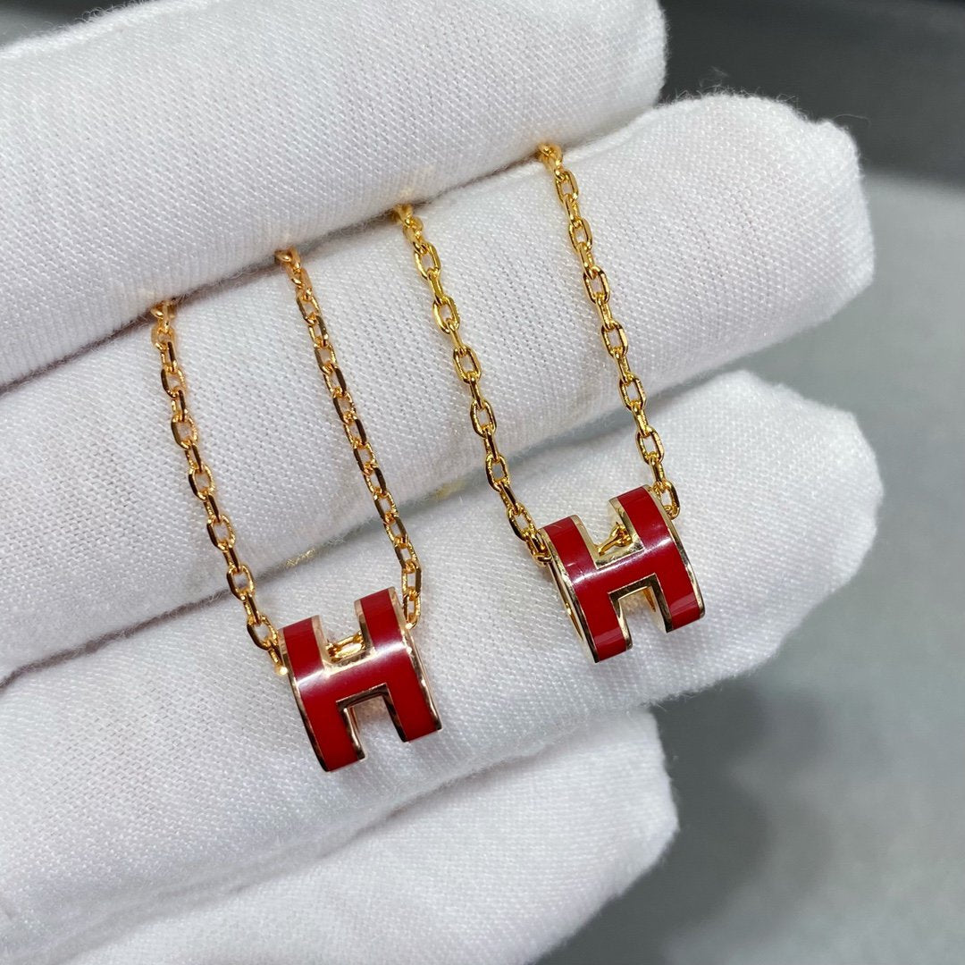 [Regal Jewels]MINI POP H NECKLACE