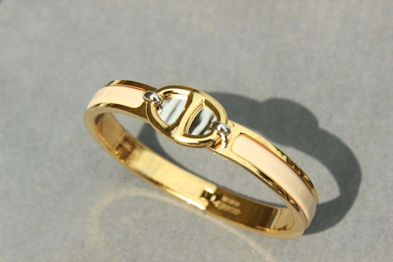 [Regal Jewels]CLIC CHAINE GOLD BRACELET