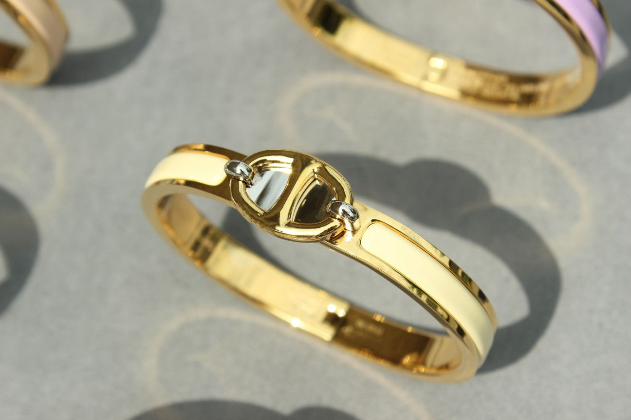 [Regal Jewels]CLIC CHAINE GOLD BRACELET