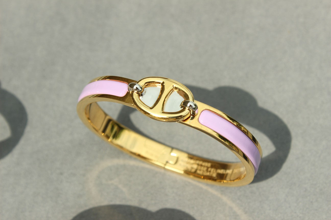 [Regal Jewels]CLIC CHAINE GOLD BRACELET