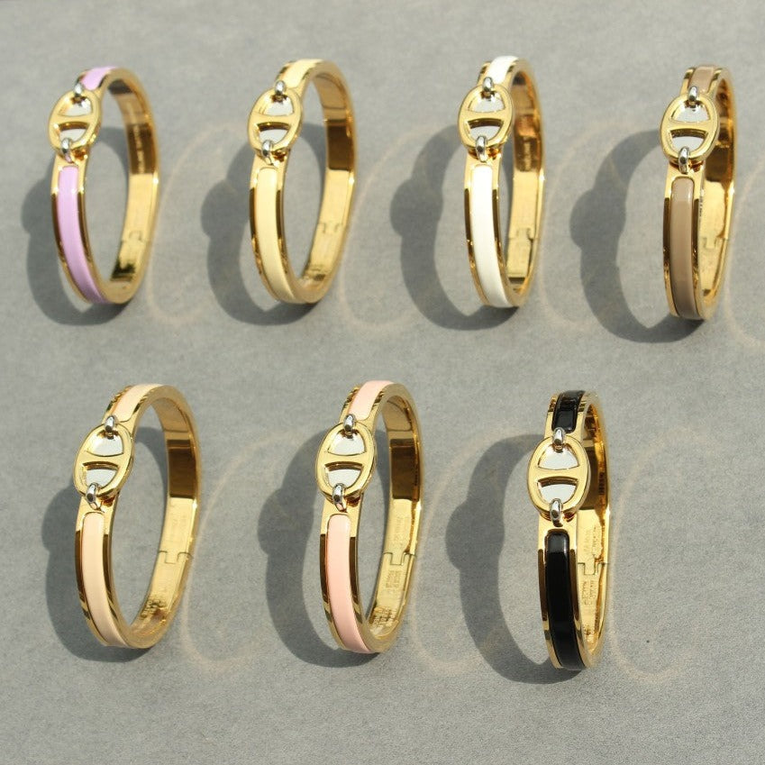 [Regal Jewels]CLIC CHAINE GOLD BRACELET