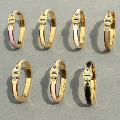 [Regal Jewels]CLIC CHAINE GOLD BRACELET