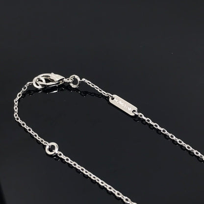 [Regal Jewels]CLOVER PIETERSITE SILVER LONG NECKLACE